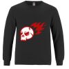 Breeze - Men's Long Sleeve Crewneck Ring Spun Combed Cotton Tee Thumbnail