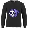 Breeze - Men's Long Sleeve Crewneck Ring Spun Combed Cotton Tee Thumbnail