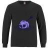 Breeze - Men's Long Sleeve Crewneck Ring Spun Combed Cotton Tee Thumbnail