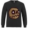 Breeze - Men's Long Sleeve Crewneck Ring Spun Combed Cotton Tee Thumbnail