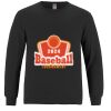 Breeze - Men's Long Sleeve Crewneck Ring Spun Combed Cotton Tee Thumbnail