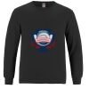 Breeze - Men's Long Sleeve Crewneck Ring Spun Combed Cotton Tee Thumbnail