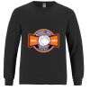 Breeze - Men's Long Sleeve Crewneck Ring Spun Combed Cotton Tee Thumbnail