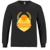 Breeze - Men's Long Sleeve Crewneck Ring Spun Combed Cotton Tee Thumbnail