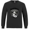 Breeze - Men's Long Sleeve Crewneck Ring Spun Combed Cotton Tee Thumbnail