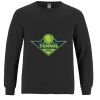 Breeze - Men's Long Sleeve Crewneck Ring Spun Combed Cotton Tee Thumbnail