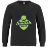 Breeze - Men's Long Sleeve Crewneck Ring Spun Combed Cotton Tee Thumbnail