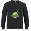 Breeze - Men's Long Sleeve Crewneck Ring Spun Combed Cotton Tee Thumbnail