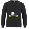 Breeze - Men's Long Sleeve Crewneck Ring Spun Combed Cotton Tee Thumbnail