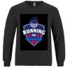 Breeze - Men's Long Sleeve Crewneck Ring Spun Combed Cotton Tee Thumbnail