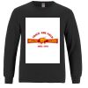 Breeze - Men's Long Sleeve Crewneck Ring Spun Combed Cotton Tee Thumbnail