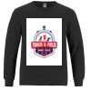Breeze - Men's Long Sleeve Crewneck Ring Spun Combed Cotton Tee Thumbnail