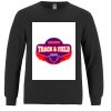 Breeze - Men's Long Sleeve Crewneck Ring Spun Combed Cotton Tee Thumbnail