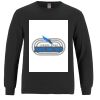 Breeze - Men's Long Sleeve Crewneck Ring Spun Combed Cotton Tee Thumbnail
