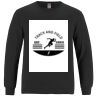 Breeze - Men's Long Sleeve Crewneck Ring Spun Combed Cotton Tee Thumbnail