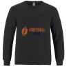 Breeze - Men's Long Sleeve Crewneck Ring Spun Combed Cotton Tee Thumbnail