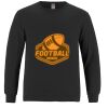 Breeze - Men's Long Sleeve Crewneck Ring Spun Combed Cotton Tee Thumbnail