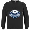 Breeze - Men's Long Sleeve Crewneck Ring Spun Combed Cotton Tee Thumbnail