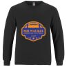 Breeze - Men's Long Sleeve Crewneck Ring Spun Combed Cotton Tee Thumbnail