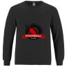 Breeze - Men's Long Sleeve Crewneck Ring Spun Combed Cotton Tee Thumbnail