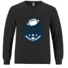 Breeze - Men's Long Sleeve Crewneck Ring Spun Combed Cotton Tee Thumbnail