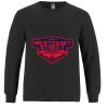 Breeze - Men's Long Sleeve Crewneck Ring Spun Combed Cotton Tee Thumbnail