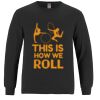 Breeze - Men's Long Sleeve Crewneck Ring Spun Combed Cotton Tee Thumbnail