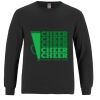 Breeze - Men's Long Sleeve Crewneck Ring Spun Combed Cotton Tee Thumbnail