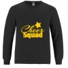 Breeze - Men's Long Sleeve Crewneck Ring Spun Combed Cotton Tee Thumbnail