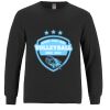 Breeze - Men's Long Sleeve Crewneck Ring Spun Combed Cotton Tee Thumbnail