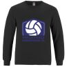 Breeze - Men's Long Sleeve Crewneck Ring Spun Combed Cotton Tee Thumbnail