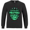 Breeze - Men's Long Sleeve Crewneck Ring Spun Combed Cotton Tee Thumbnail