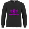 Breeze - Men's Long Sleeve Crewneck Ring Spun Combed Cotton Tee Thumbnail