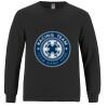 Breeze - Men's Long Sleeve Crewneck Ring Spun Combed Cotton Tee Thumbnail