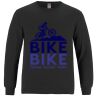 Breeze - Men's Long Sleeve Crewneck Ring Spun Combed Cotton Tee Thumbnail