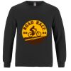 Breeze - Men's Long Sleeve Crewneck Ring Spun Combed Cotton Tee Thumbnail