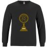 Breeze - Men's Long Sleeve Crewneck Ring Spun Combed Cotton Tee Thumbnail