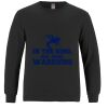Breeze - Men's Long Sleeve Crewneck Ring Spun Combed Cotton Tee Thumbnail