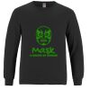 Breeze - Men's Long Sleeve Crewneck Ring Spun Combed Cotton Tee Thumbnail