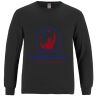 Breeze - Men's Long Sleeve Crewneck Ring Spun Combed Cotton Tee Thumbnail