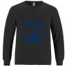 Breeze - Men's Long Sleeve Crewneck Ring Spun Combed Cotton Tee Thumbnail