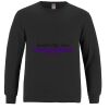 Breeze - Men's Long Sleeve Crewneck Ring Spun Combed Cotton Tee Thumbnail