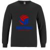 Breeze - Men's Long Sleeve Crewneck Ring Spun Combed Cotton Tee Thumbnail