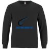 Breeze - Men's Long Sleeve Crewneck Ring Spun Combed Cotton Tee Thumbnail