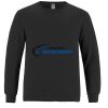 Breeze - Men's Long Sleeve Crewneck Ring Spun Combed Cotton Tee Thumbnail