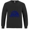 Breeze - Men's Long Sleeve Crewneck Ring Spun Combed Cotton Tee Thumbnail
