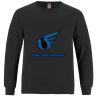 Breeze - Men's Long Sleeve Crewneck Ring Spun Combed Cotton Tee Thumbnail