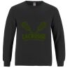 Breeze - Men's Long Sleeve Crewneck Ring Spun Combed Cotton Tee Thumbnail