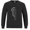 Breeze - Men's Long Sleeve Crewneck Ring Spun Combed Cotton Tee Thumbnail