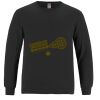 Breeze - Men's Long Sleeve Crewneck Ring Spun Combed Cotton Tee Thumbnail